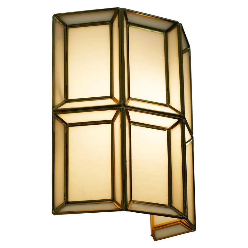 Richmond Interiors Wandlampe Amara brass antique