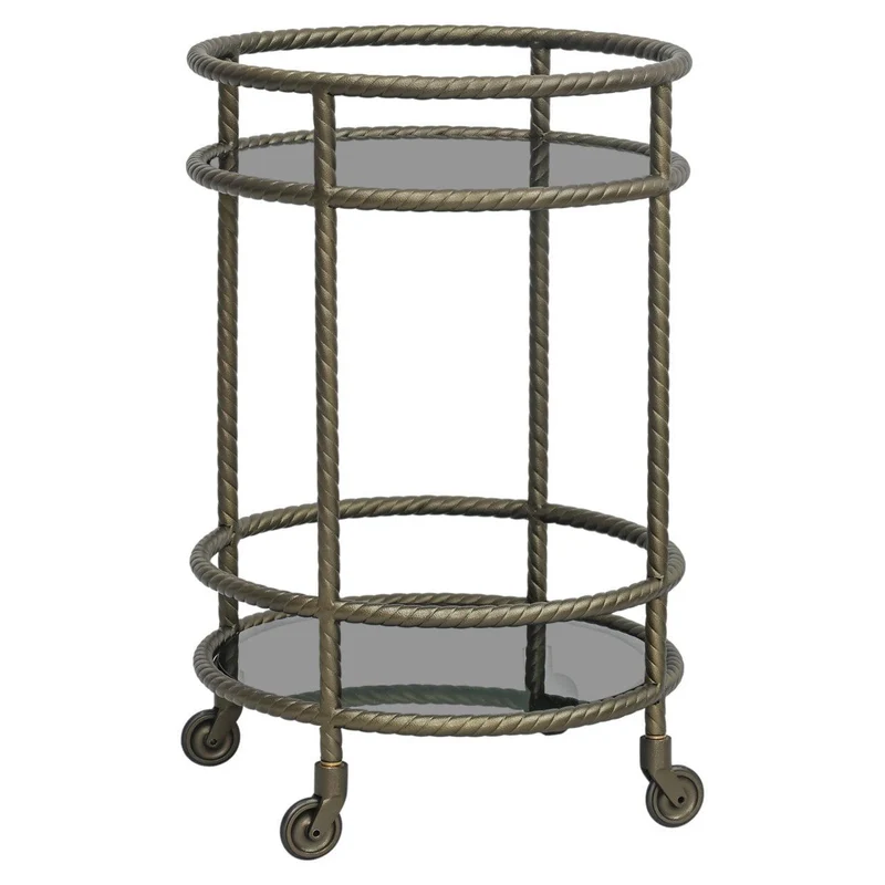 Richmond Interiors Servierwagen Macallan brass antique
