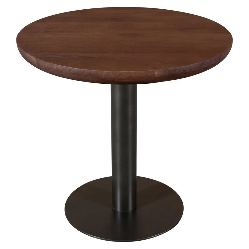 Richmond Interiors Bistro-Tisch Baldwin spicebrown 80Ø