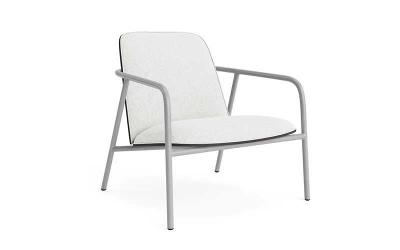 Pad Lounge-Sessel grau Stahl schwarz/Hallingdal